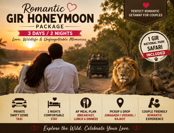 Romantic Gir Honeymoon Package – 3 Days / 2 Nights